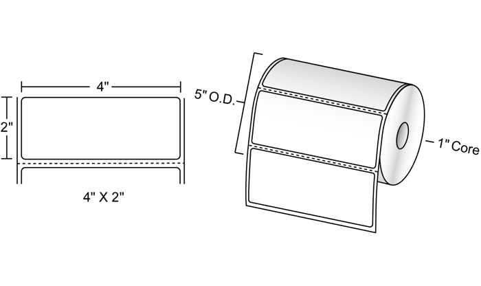Barcodefactory 4x2 DT Label [Perforated]
