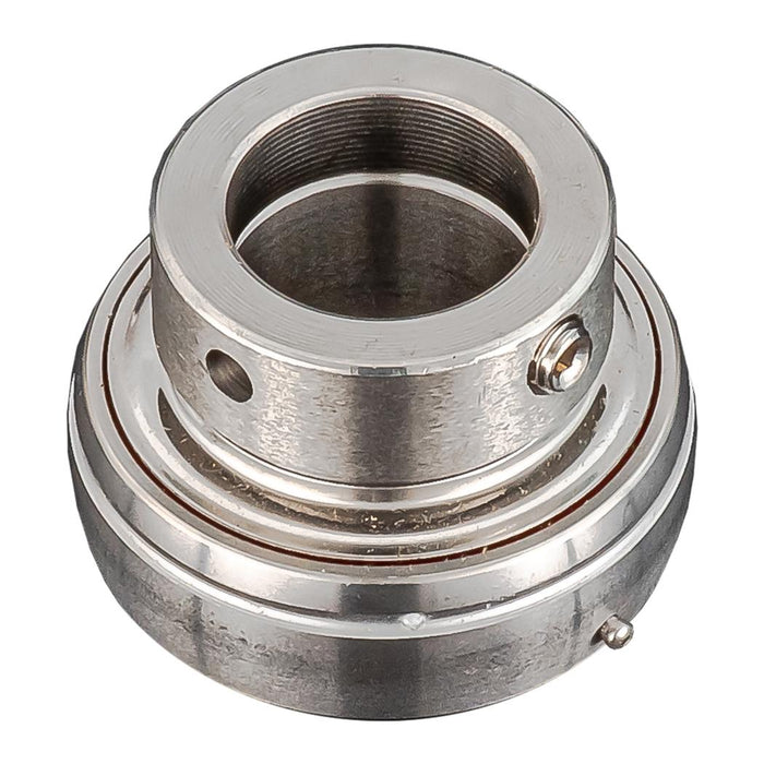 STAINLESS INSERT BEARING SHUSTER SNA206-16 SS 1-3/16" INSERT, ECC LCK COLLAR