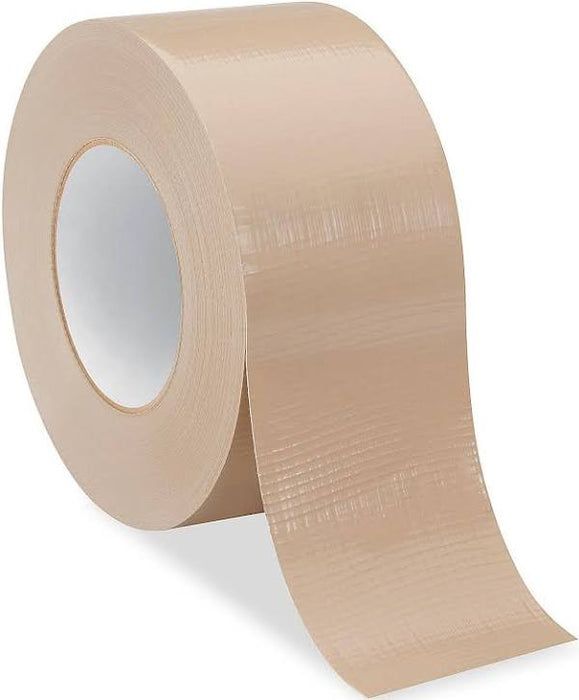 Silicone PTFE Coated Tape-Tan-3 Mil- 1 " X 36 Yds (No Liner) Core- Standard Plastic- 3" Diameter