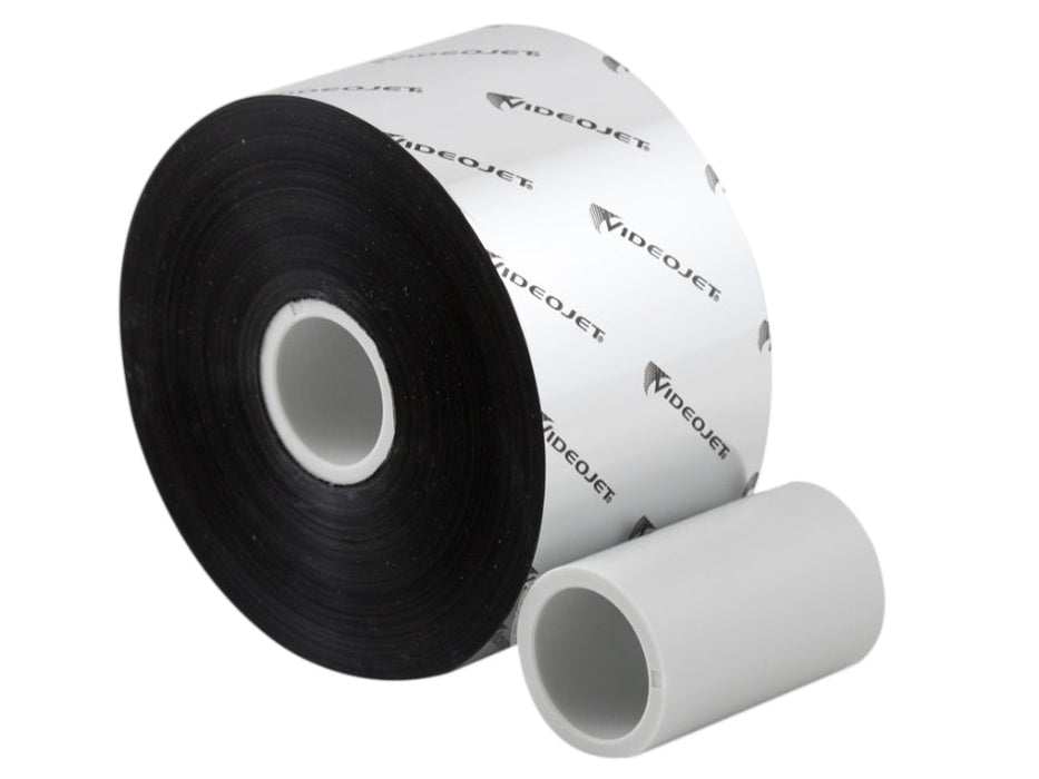 P110055TOP Print Ribbon 55mm x 600M, for Videojet (Sold 24 per case) OEM Ref: 15-U55KQ10-700