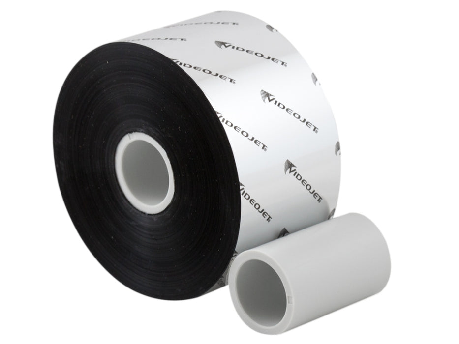 P110055MOP Print Ribbon 55mm x 1000M, for Videojet (Sold 24 per case) OEM Ref: 15-U55KQ10-1200