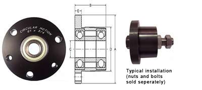 H X 13/16 Split Taper Bushing with Finished Bore (13/16" Bore)- HX1316 - Innovations Parts Service,LLC