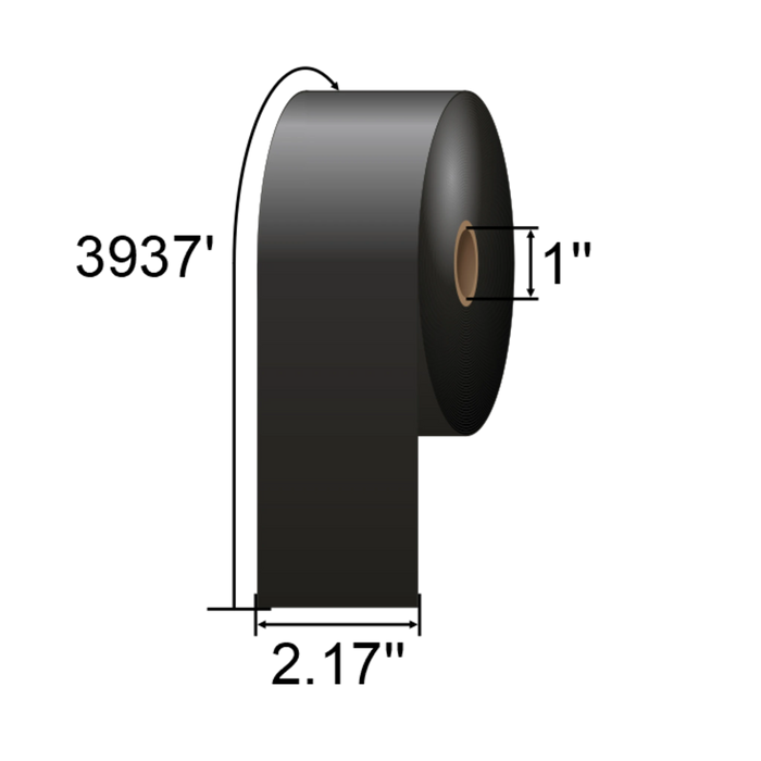 Print Ribbon 55mm x 1200 M, for Video jet OEM Ref: 15-U55KQ10-1200