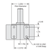 Zero Max 210 OVERHUNG LOAD ADAPTOR 1^ IP/OP - Innovations Parts Service,LLC